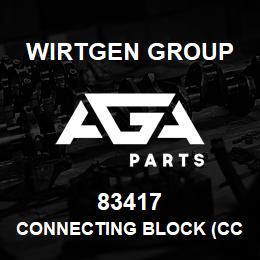 83417 Wirtgen Group CONNECTING BLOCK (CCC) | AGA Parts