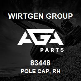 83448 Wirtgen Group POLE CAP, RH | AGA Parts