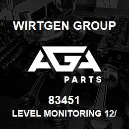 83451 Wirtgen Group LEVEL MONITORING 12/24V DC | AGA Parts