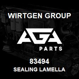 83494 Wirtgen Group SEALING LAMELLA | AGA Parts