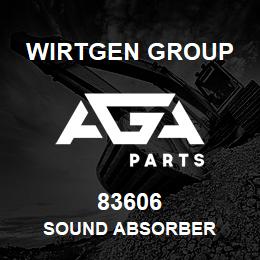 83606 Wirtgen Group SOUND ABSORBER | AGA Parts