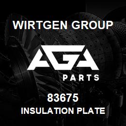 83675 Wirtgen Group INSULATION PLATE | AGA Parts