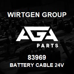 83969 Wirtgen Group BATTERY CABLE 24V | AGA Parts