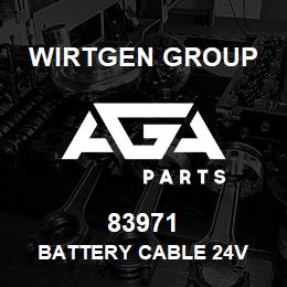 83971 Wirtgen Group BATTERY CABLE 24V | AGA Parts