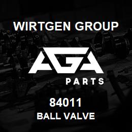 84011 Wirtgen Group BALL VALVE | AGA Parts