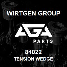 84022 Wirtgen Group TENSION WEDGE | AGA Parts