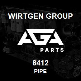 8412 Wirtgen Group PIPE | AGA Parts