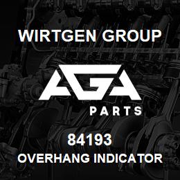 84193 Wirtgen Group OVERHANG INDICATOR | AGA Parts