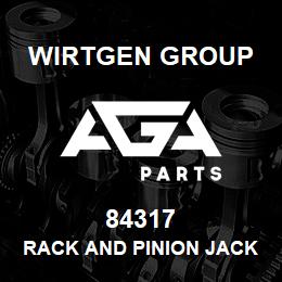 84317 Wirtgen Group RACK AND PINION JACK | AGA Parts