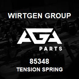 85348 Wirtgen Group TENSION SPRING | AGA Parts