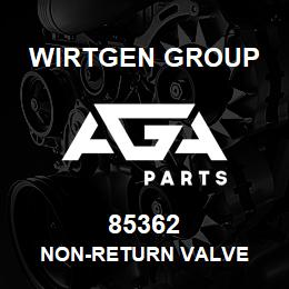 85362 Wirtgen Group NON-RETURN VALVE | AGA Parts