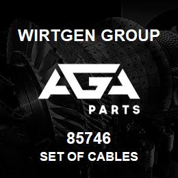 85746 Wirtgen Group SET OF CABLES | AGA Parts