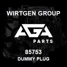 85753 Wirtgen Group DUMMY PLUG | AGA Parts