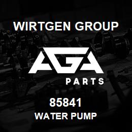 85841 Wirtgen Group WATER PUMP | AGA Parts