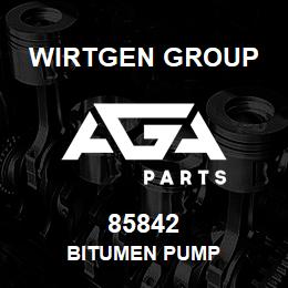 85842 Wirtgen Group BITUMEN PUMP | AGA Parts