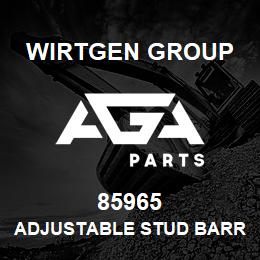 85965 Wirtgen Group ADJUSTABLE STUD BARREL TEE | AGA Parts