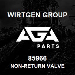 85966 Wirtgen Group NON-RETURN VALVE | AGA Parts