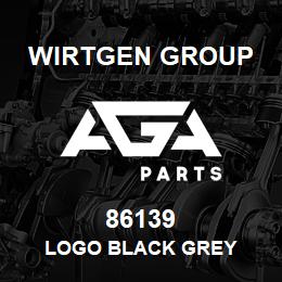 86139 Wirtgen Group LOGO BLACK GREY | AGA Parts