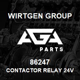 86247 Wirtgen Group CONTACTOR RELAY 24V | AGA Parts