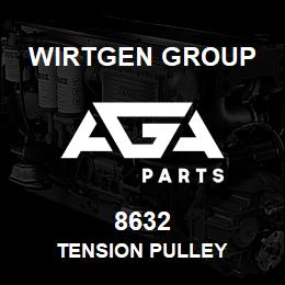 8632 Wirtgen Group TENSION PULLEY | AGA Parts