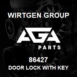 86427 Wirtgen Group DOOR LOCK WITH KEY | AGA Parts