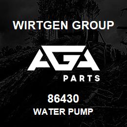 86430 Wirtgen Group WATER PUMP | AGA Parts