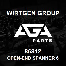 86812 Wirtgen Group OPEN-END SPANNER 6 | AGA Parts