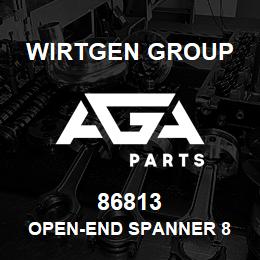 86813 Wirtgen Group OPEN-END SPANNER 8 | AGA Parts