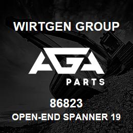 86823 Wirtgen Group OPEN-END SPANNER 19 | AGA Parts