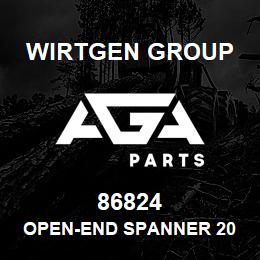 86824 Wirtgen Group OPEN-END SPANNER 20 | AGA Parts