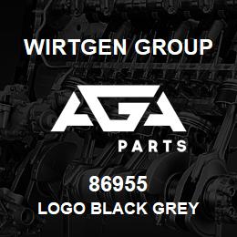 86955 Wirtgen Group LOGO BLACK GREY | AGA Parts