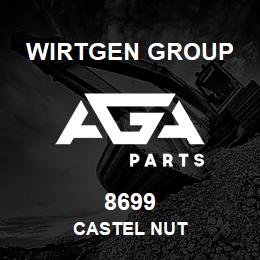 8699 Wirtgen Group CASTEL NUT | AGA Parts