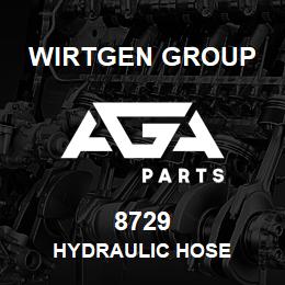 8729 Wirtgen Group HYDRAULIC HOSE | AGA Parts