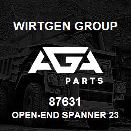 87631 Wirtgen Group OPEN-END SPANNER 23 | AGA Parts