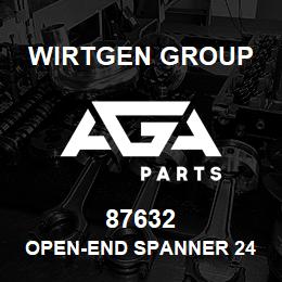 87632 Wirtgen Group OPEN-END SPANNER 24 | AGA Parts