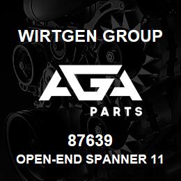 87639 Wirtgen Group OPEN-END SPANNER 11 | AGA Parts