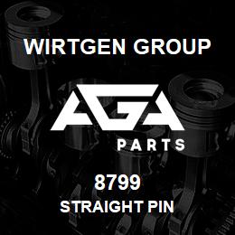 8799 Wirtgen Group STRAIGHT PIN | AGA Parts