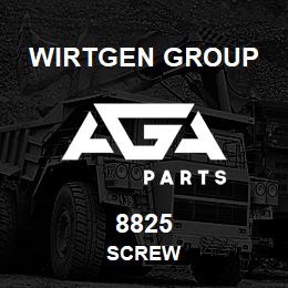 8825 Wirtgen Group SCREW | AGA Parts