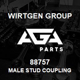 88757 Wirtgen Group MALE STUD COUPLING | AGA Parts