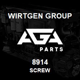 8914 Wirtgen Group SCREW | AGA Parts