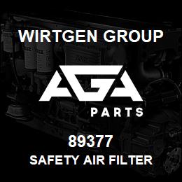 89377 Wirtgen Group SAFETY AIR FILTER | AGA Parts