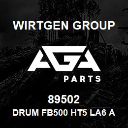 89502 Wirtgen Group DRUM FB500 HT5 LA6 AW3 | AGA Parts