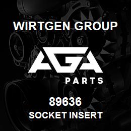 89636 Wirtgen Group SOCKET INSERT | AGA Parts