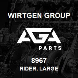 8967 Wirtgen Group RIDER, LARGE | AGA Parts