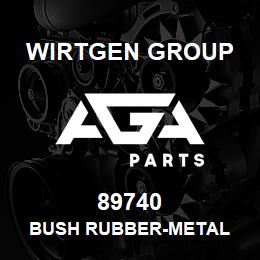 89740 Wirtgen Group BUSH RUBBER-METAL | AGA Parts