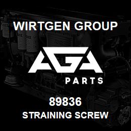 89836 Wirtgen Group STRAINING SCREW | AGA Parts