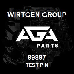 89897 Wirtgen Group TEST PIN | AGA Parts