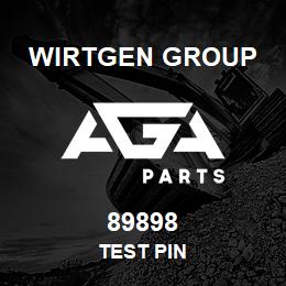 89898 Wirtgen Group TEST PIN | AGA Parts