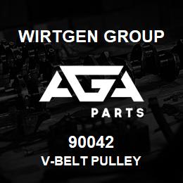 90042 Wirtgen Group V-BELT PULLEY | AGA Parts