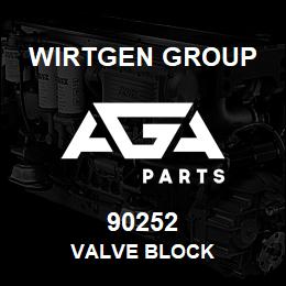 90252 Wirtgen Group VALVE BLOCK | AGA Parts